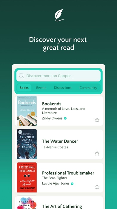 Copper Books screenshot 1