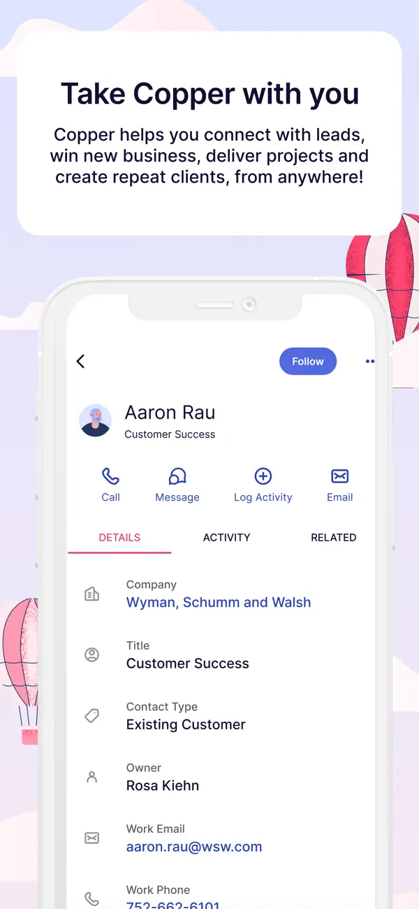 Copper CRM screenshot 5