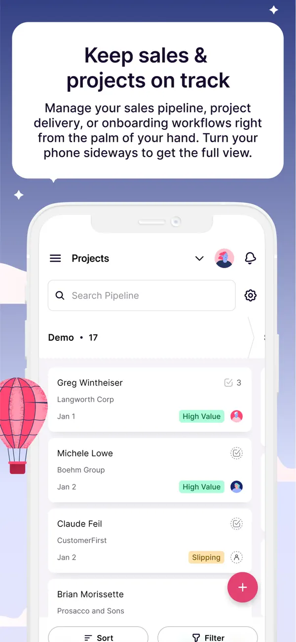 Copper CRM screenshot 2