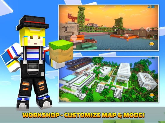 Cops N Robbers:Pixel Craft Gun screenshot 5