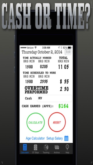 Cop's Overtime Calculator screenshot 4