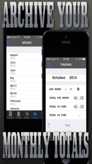Cop's Overtime Calculator screenshot 2