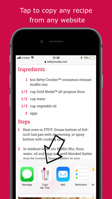 Copy Me That recipe manager screenshot 4