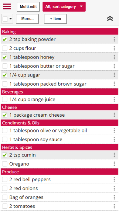 Copy Me That recipe manager screenshot 2
