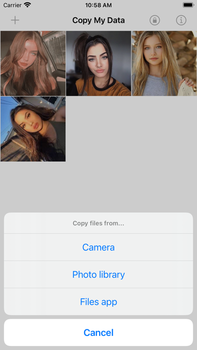 Copy My Data screenshot 3