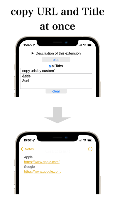 Copy URLs and Titles screenshot 3