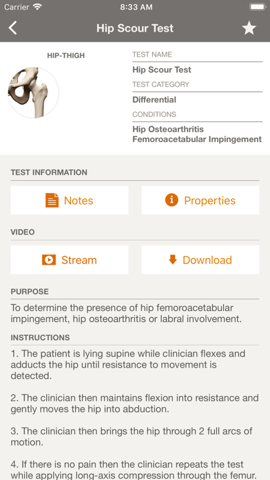 CORE -Clinical Orthopedic Exam screenshot 2