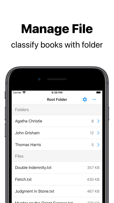 Core Reader - txt book reader screenshot 1