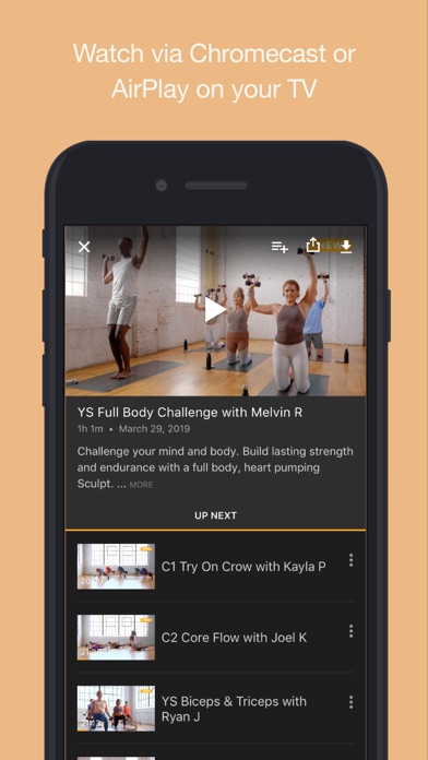 CorePower Yoga On Demand screenshot 1