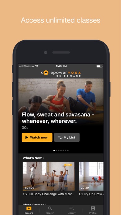 CorePower Yoga On Demand screenshot 4