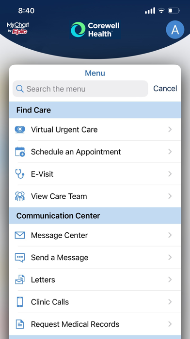 Corewell Health App screenshot 3