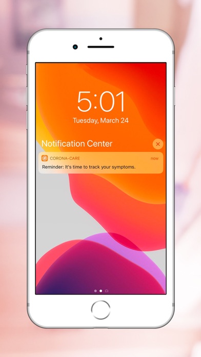 Corona-Care screenshot 1