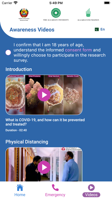 Corona-Check screenshot 2