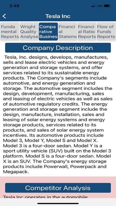 Corporate Information screenshot 1
