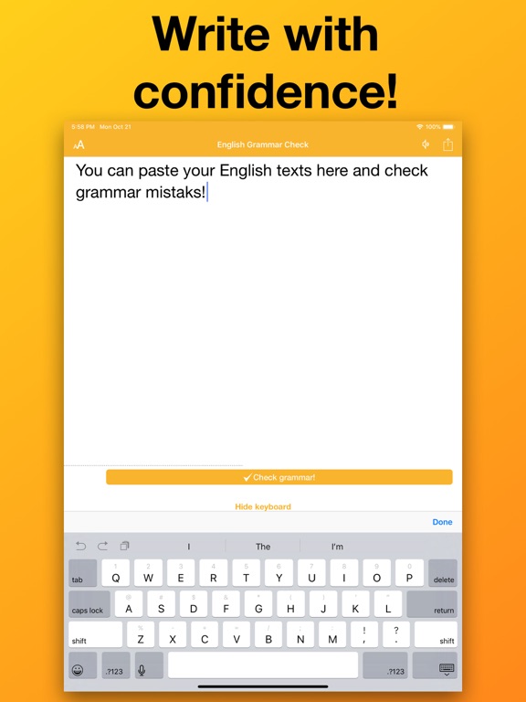 CorrectMe Grammar AI Keyboard screenshot 3