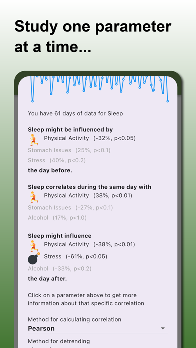 Correlation Finder screenshot 4