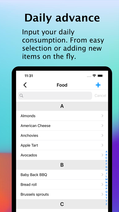 Correlation Food and Health screenshot 1