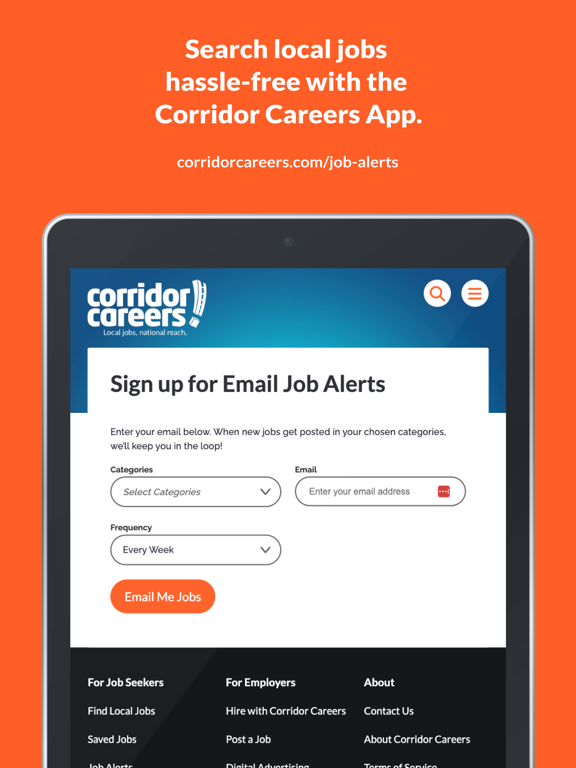 Corridor Careers screenshot 2