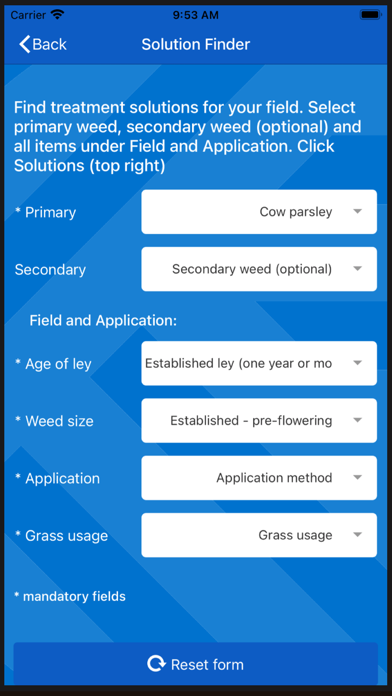 Corteva Forage app screenshot 1