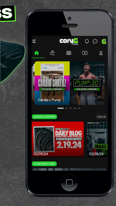 CoryG Fitness screenshot 4