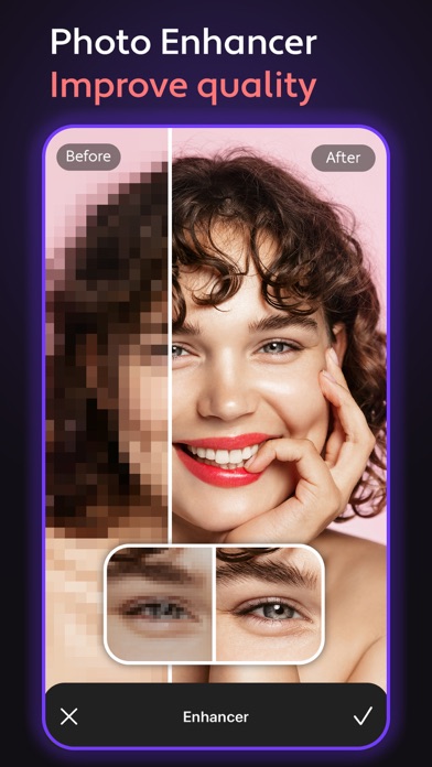 Cosmo: AI Editor, Hair Filters screenshot 2