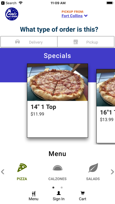 Cosmo’s Pizza screenshot 1