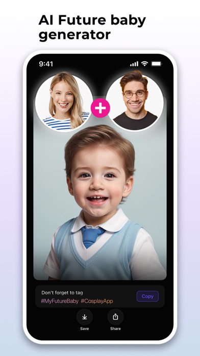 Cosplay: Future Baby Generator screenshot 4