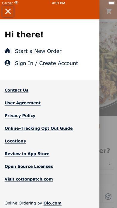 Cotton Patch Cafe Ordering screenshot 4