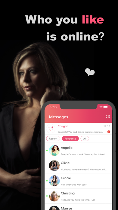 Cougar Dating Adults Singles screenshot 2