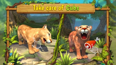 Cougar Family Sim Wild Forest screenshot 2
