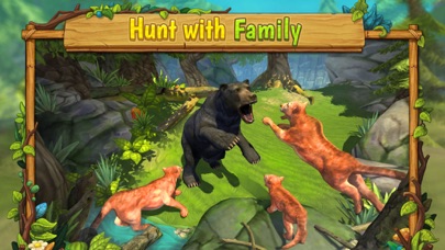 Cougar Family Sim Wild Forest screenshot 4
