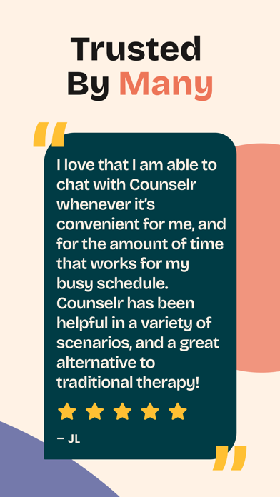 Counselr: Mental Health AI screenshot 1