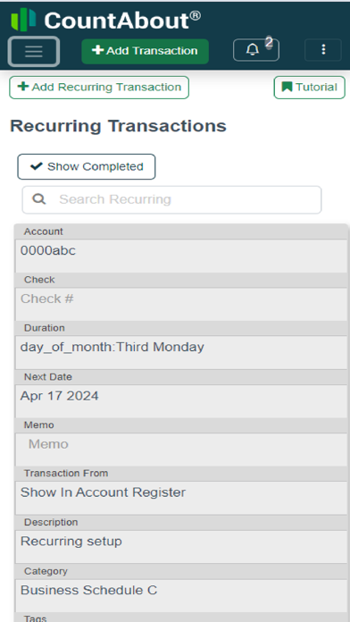 CountAbout screenshot 1