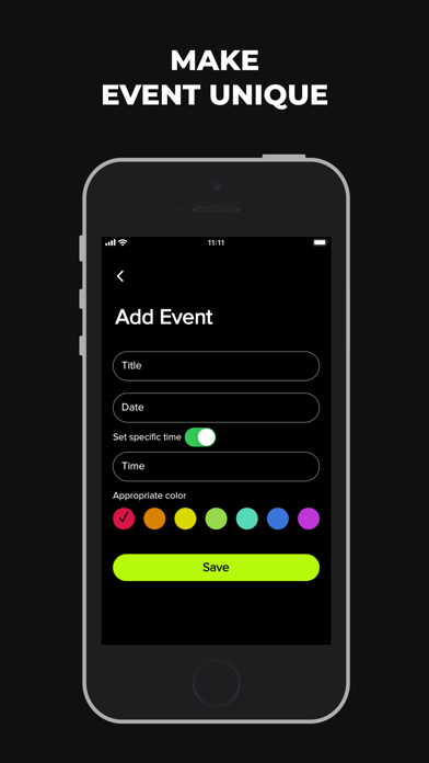 Countdown App: Event Tracker screenshot 3