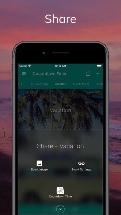 Countdown Time Days Until app screenshot 1