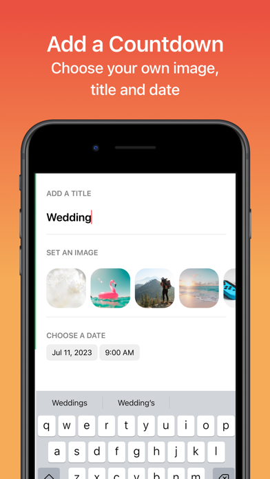 Countdown - Upcoming Events screenshot 2
