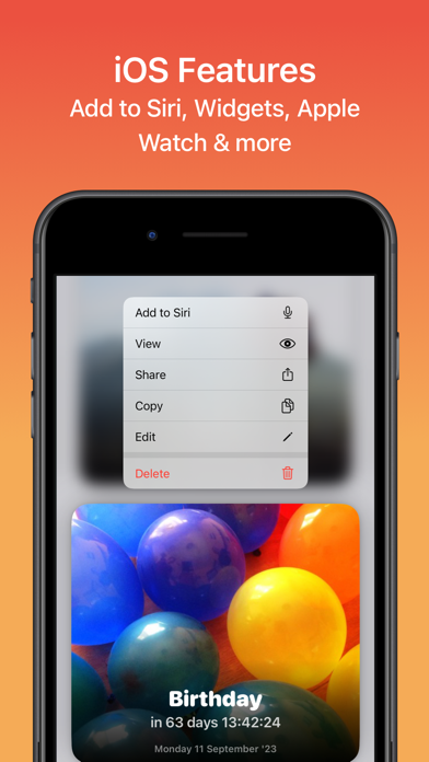 Countdown - Upcoming Events screenshot 4