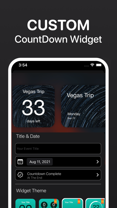 Countdown widget : Day Counter screenshot 3