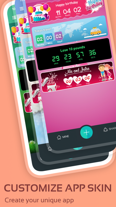Countdown Widget Maker screenshot 1