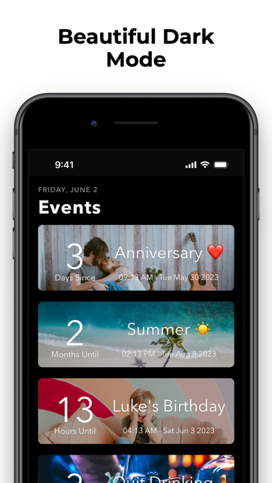 Countdown - Widget & Reminders screenshot 2