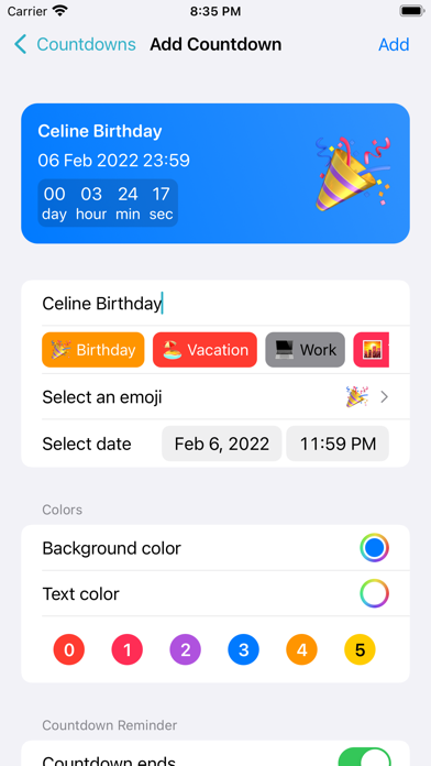 Countdown Widget - Time Until screenshot 2