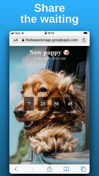 Countdown with widget screenshot 7