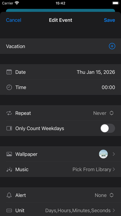 Countdown@ screenshot 4