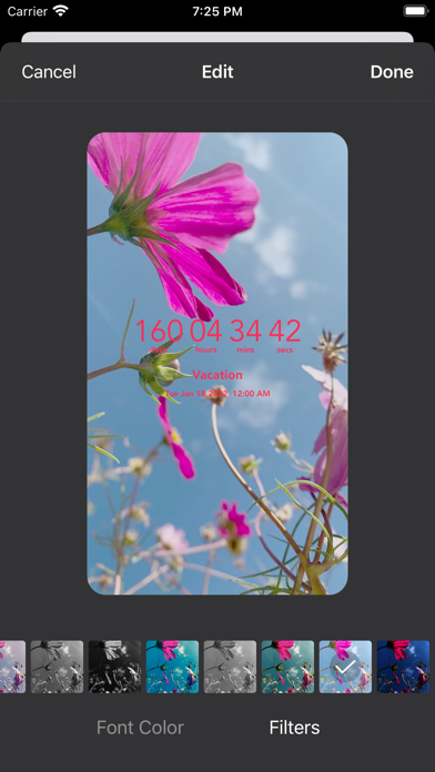 Countdown@ screenshot 1