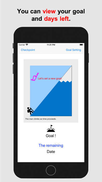 countdownClimber screenshot 1