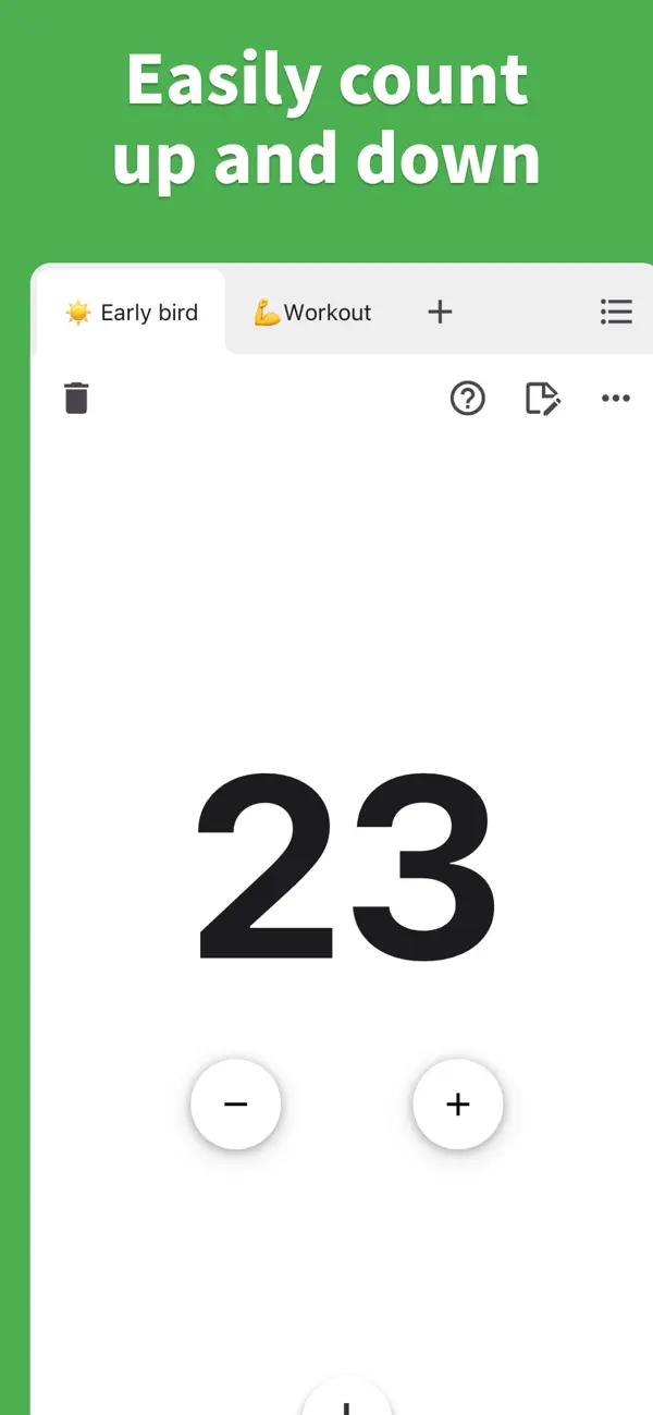 Counter - One-Tap Counter screenshot 5