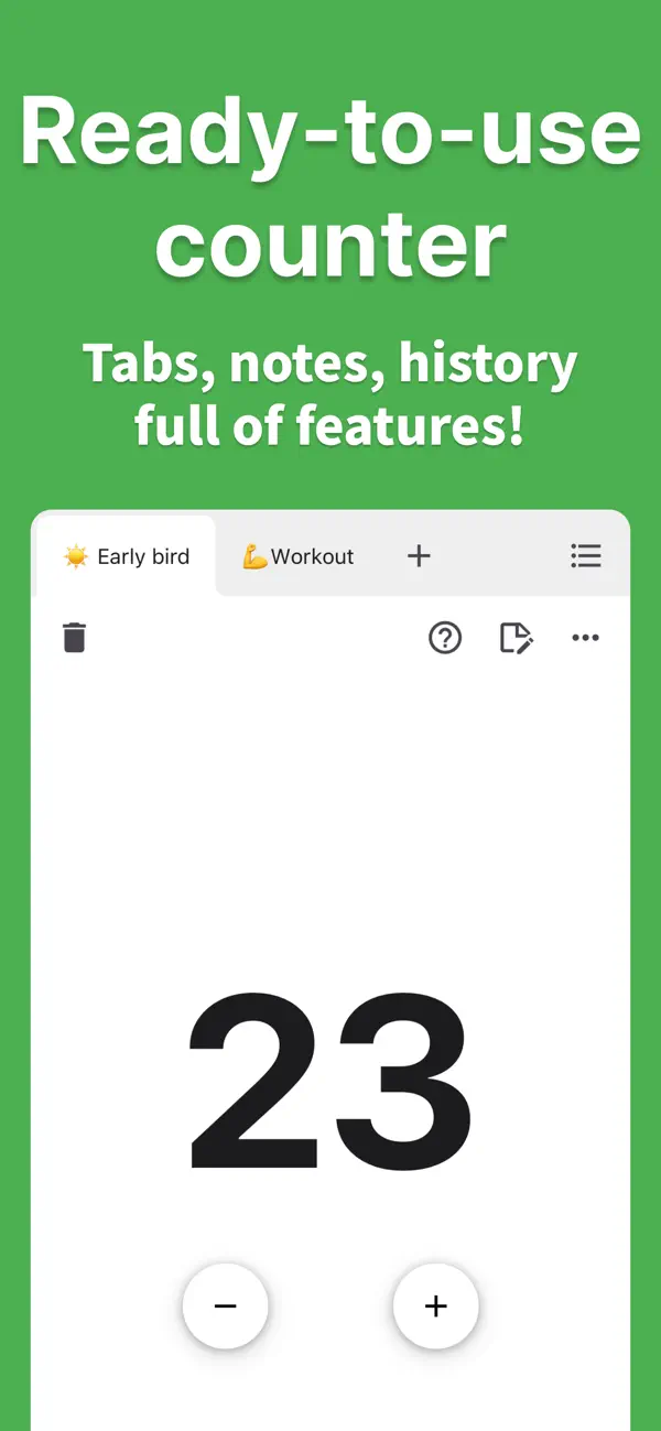 Counter - One-Tap Counter screenshot 6