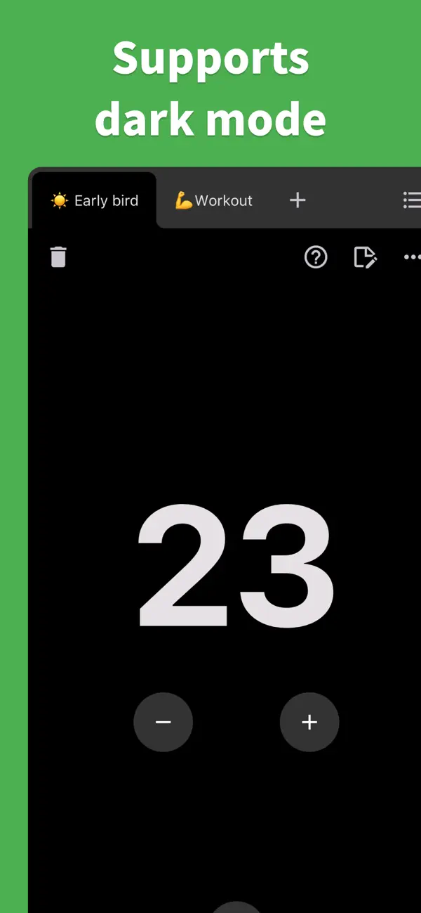 Counter - One-Tap Counter screenshot 4