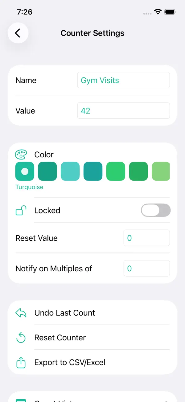 Counter Tally Count screenshot 1