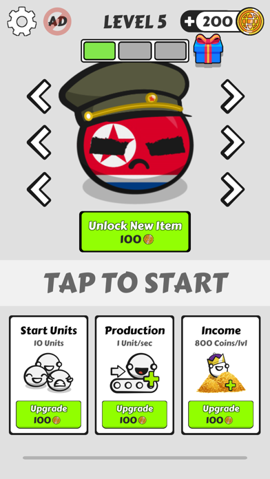 Country Balls Io: Battle Arena screenshot 3